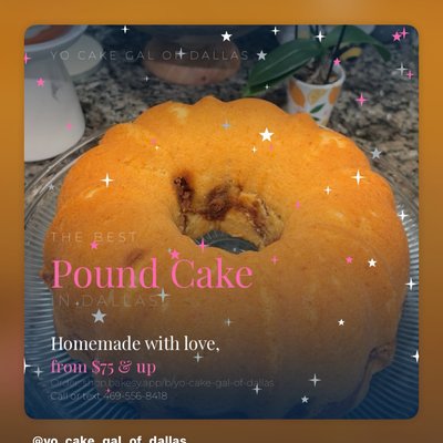 Yo Hunnybun’s Pound Cake 