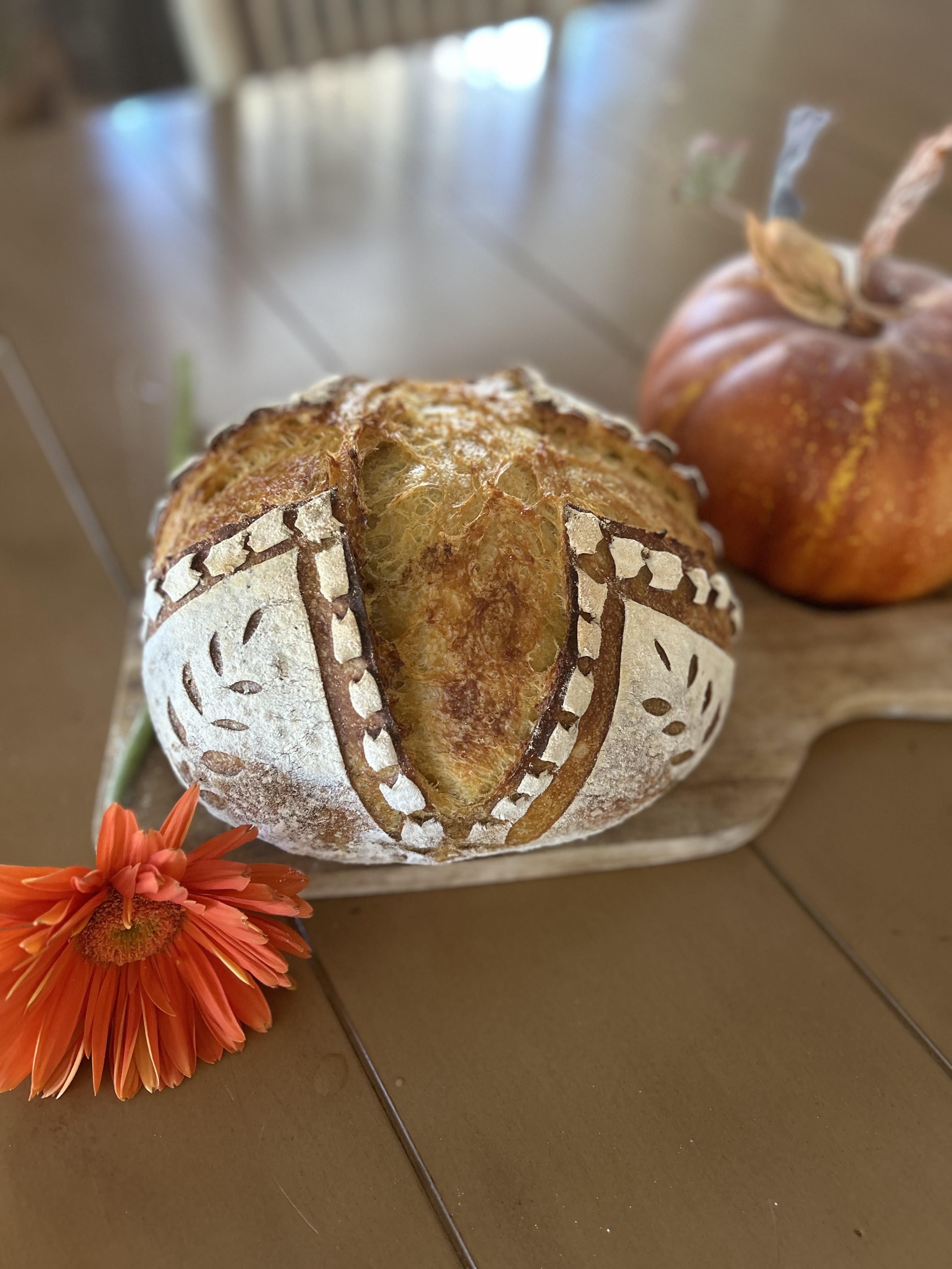 Pumpkin and Spice Sourdough 
