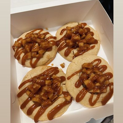 Caramel Apple Pie Cookies 