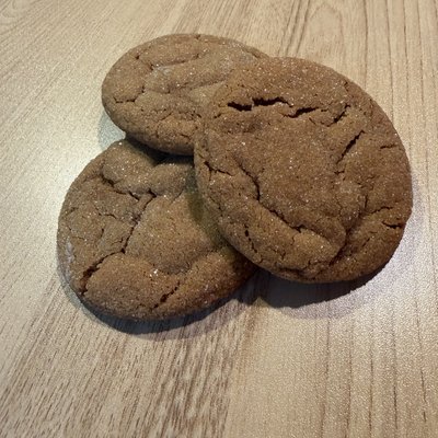 Molasses Ginger Cookies