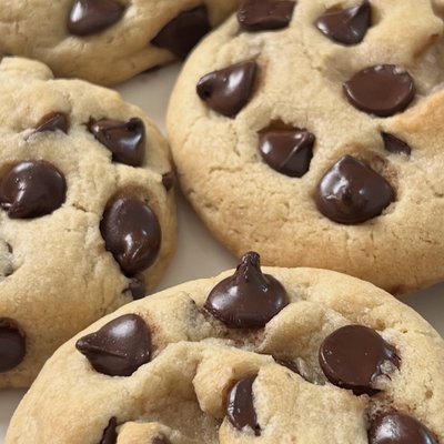 Triple Chocolate Chip Cookies