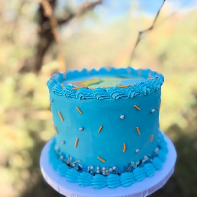 6” Simple Round Cake 