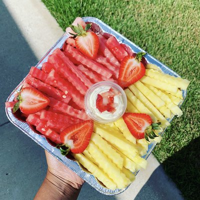 Watermelon\Pineapple Fries w/Fruit Dip