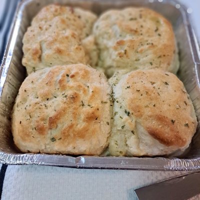 Garlic Butter Jumbo Biscuits