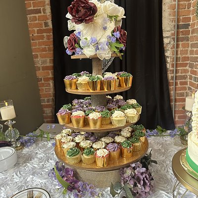 Wedding Cupcake Tower 