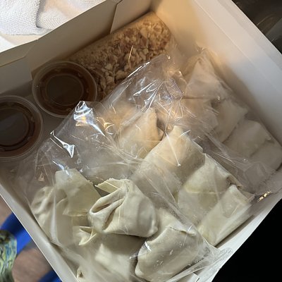 Frozen Cake Batter Eggrolls/ Crab Rangoon’s 