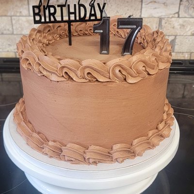 Basic Chocolate Cake With Icing Choice 