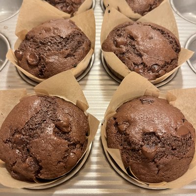 Sourdough Muffins - Double Chocolate, 6 Pack