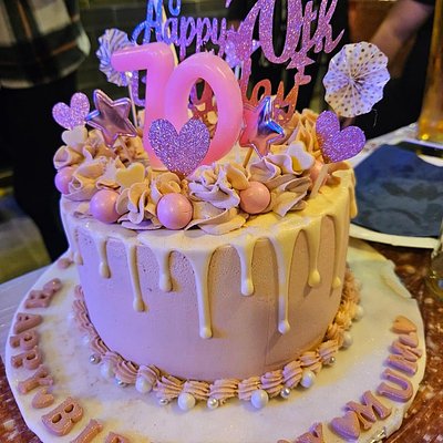 Personalised Buttercream Birthday Cakes