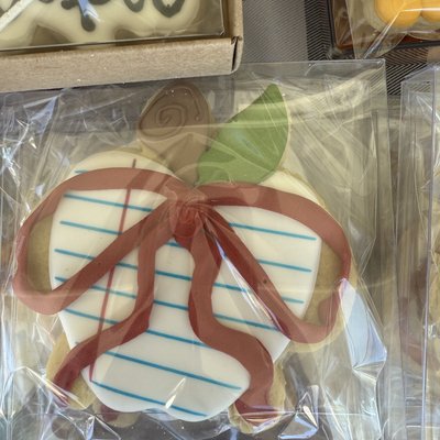Cookie Notebook Bow
