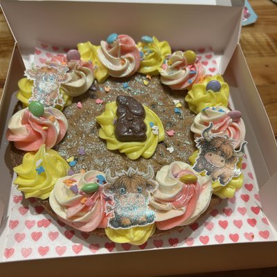 Easter Cookie Pizza 