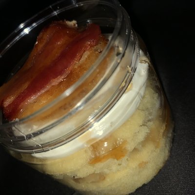 Stuffed Pancakes And Bacon Cupcake 