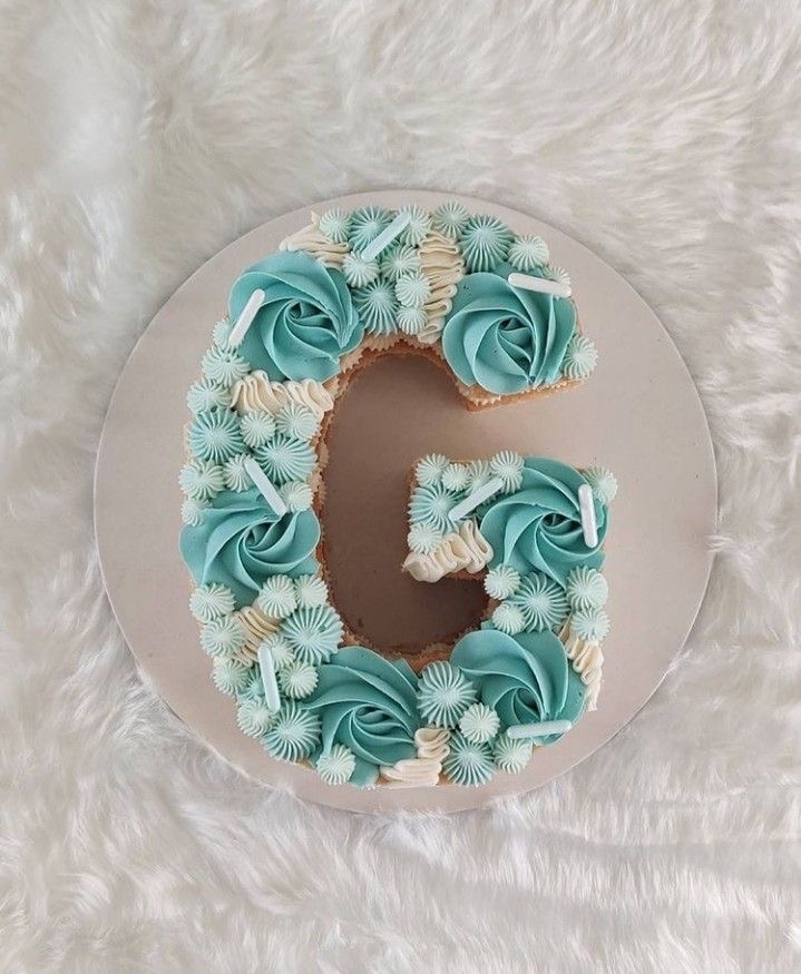 Cookie Cake - Shapes (A-Z or 1-99)