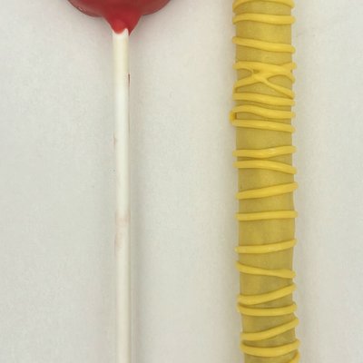 One Cake Pop And One Pretzel 