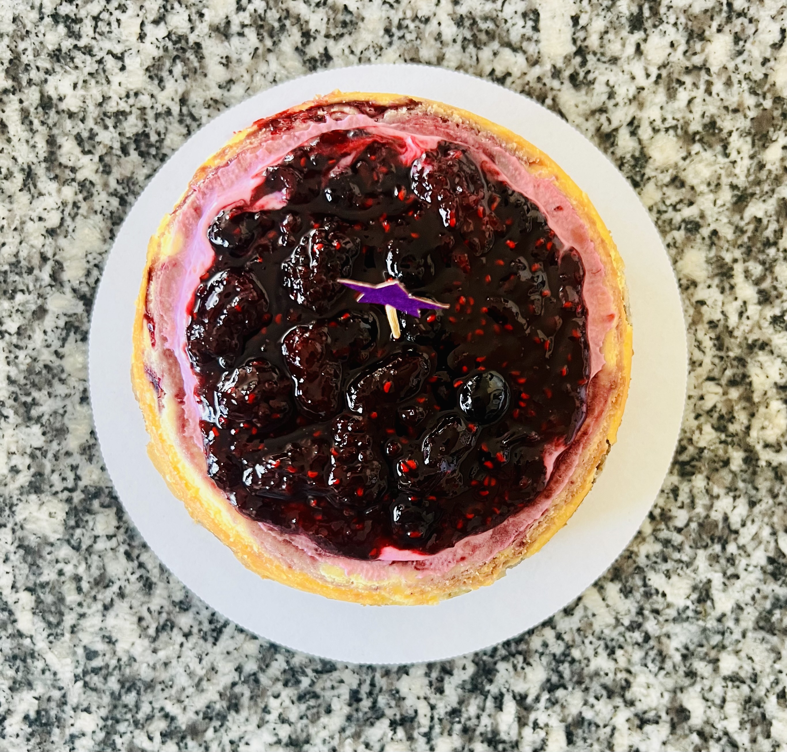 Berry Swirl Cheesecake