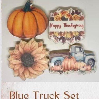 Thanksgiving Little Blue Truck Set