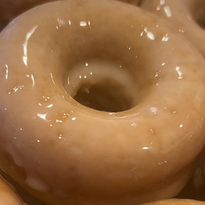 Baked donuts, pumpkin, flavored