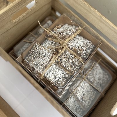 6 Pack Pecan Bars 