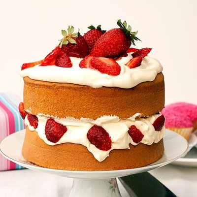  Strawberry Shortcake Cake 