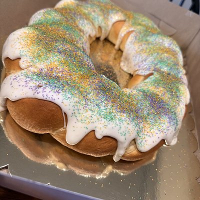Cream Cheese King Cake Large