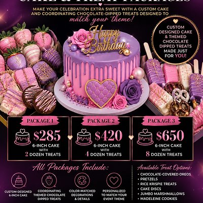 Cake and Treat Packages 