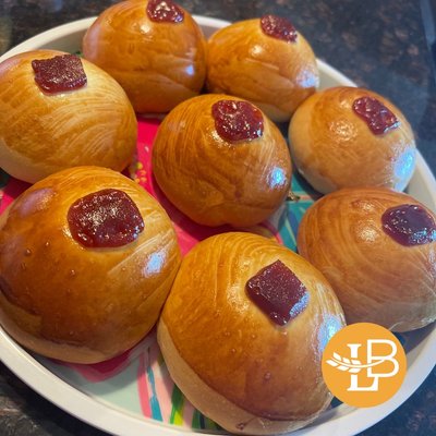 Pan Dulce Relleno de Guayaba x 6 Unidades
