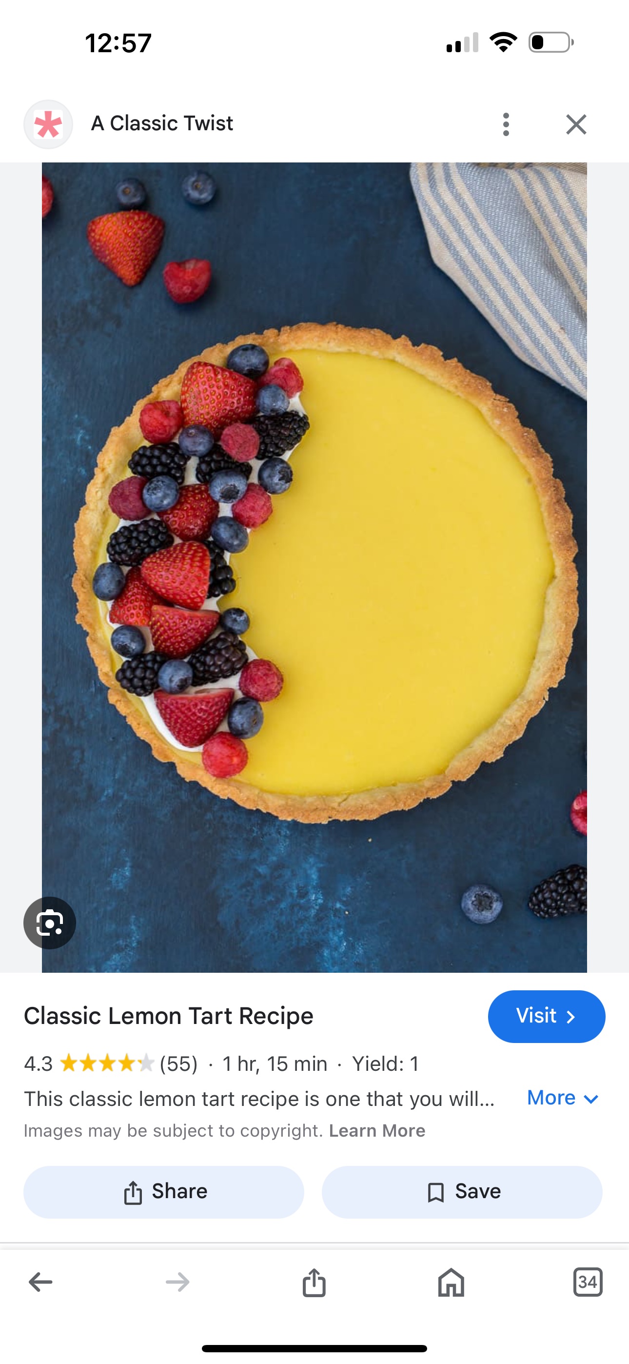 Mini Lemon tarts
