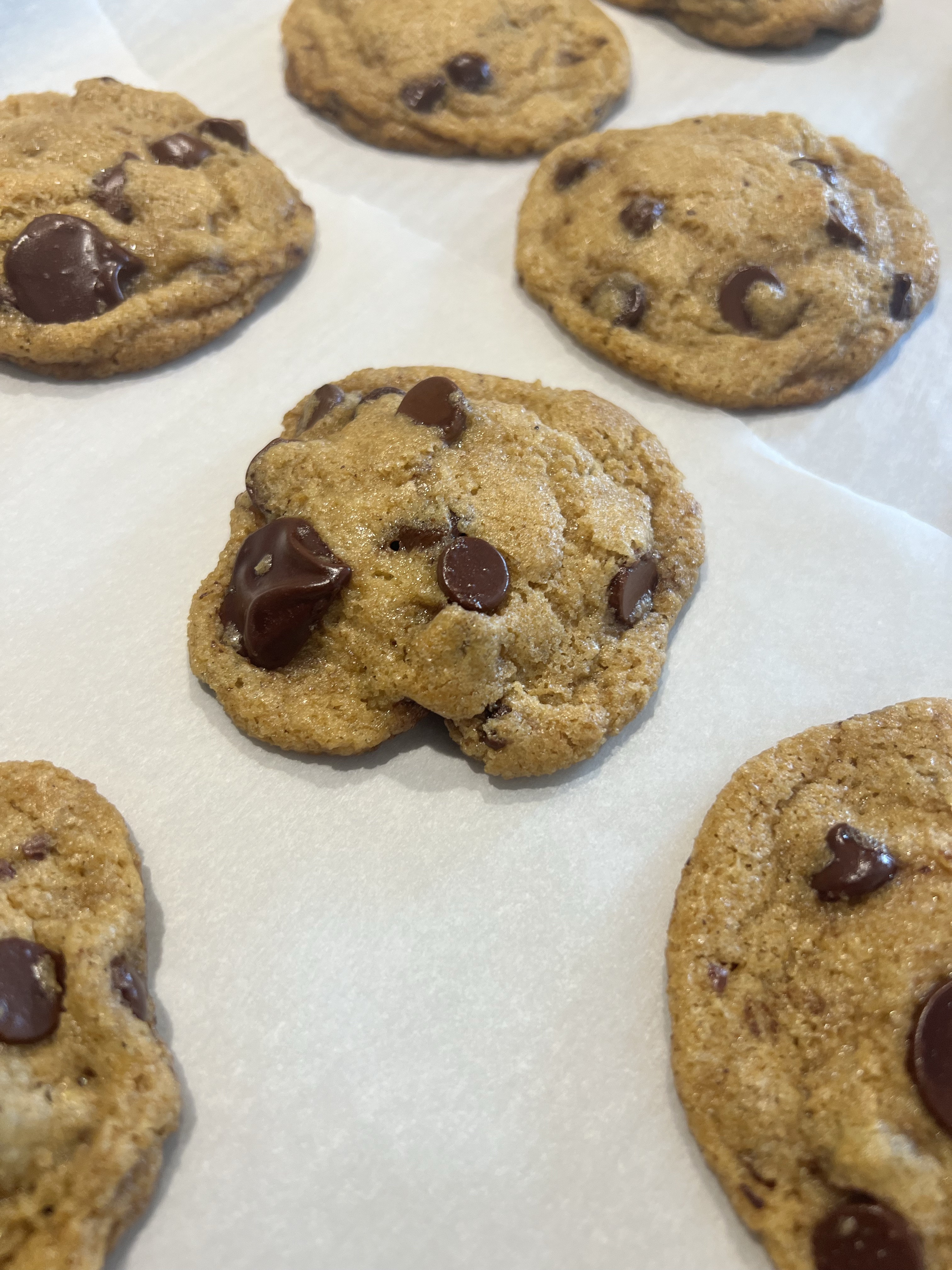 FMF chocolate chip cookies