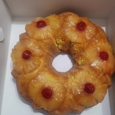 Pineapple Upside Down Bundt Cake 