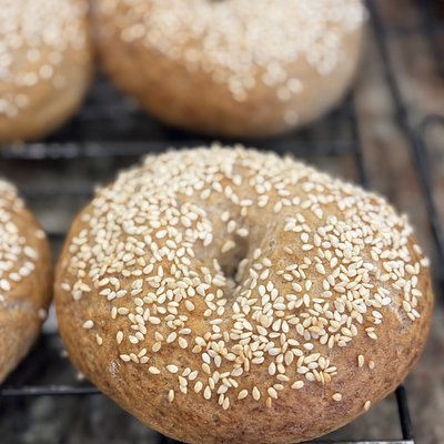 Sesame Bagels