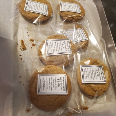 Pumpkin Spice Sugar Cookies