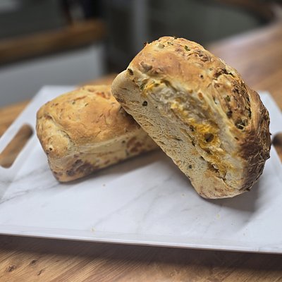 Regular Size Jalapeño Cheddar Sourdough Bread 