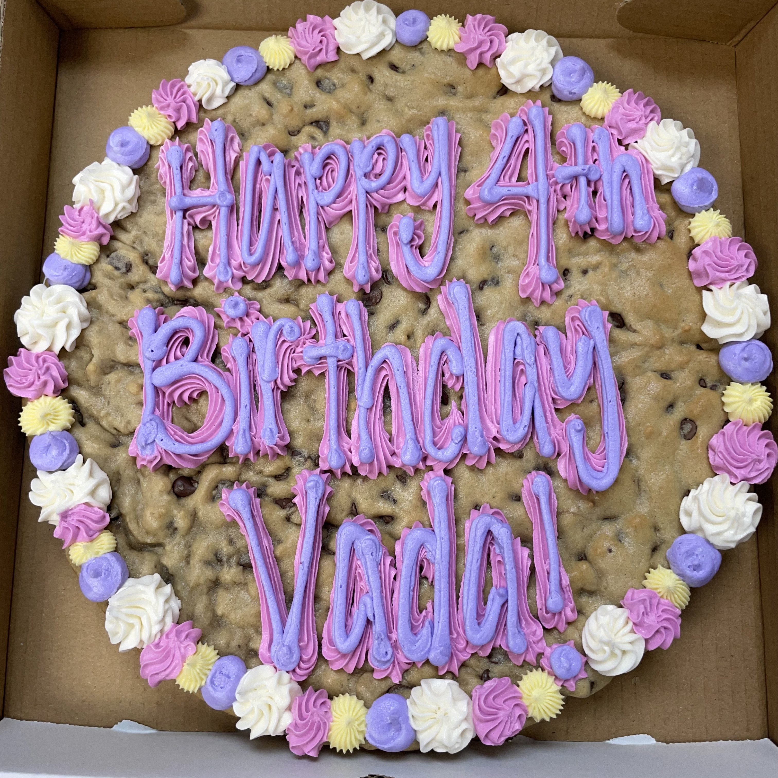 10” Cookie Cake