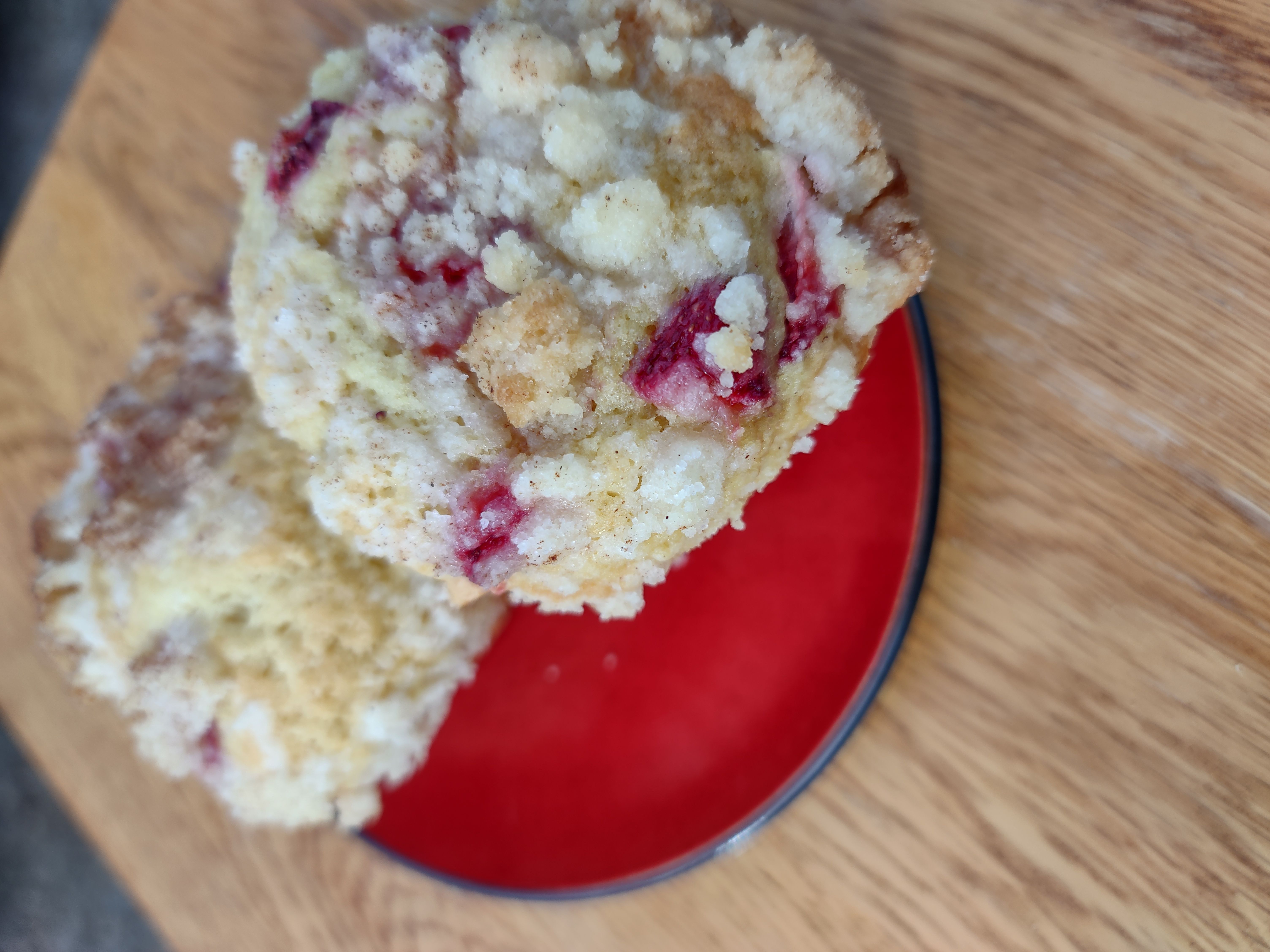 Sourdough Strawberry Cheesecake Muffins 6-count