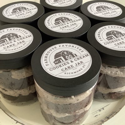 Oreo Cake Jar