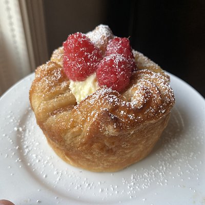 Apple Raspberry Cheesecake Cruffin