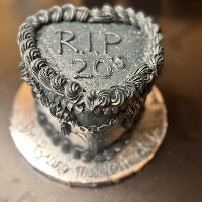 6 In Vintage 3 Layer Heart Cake 
