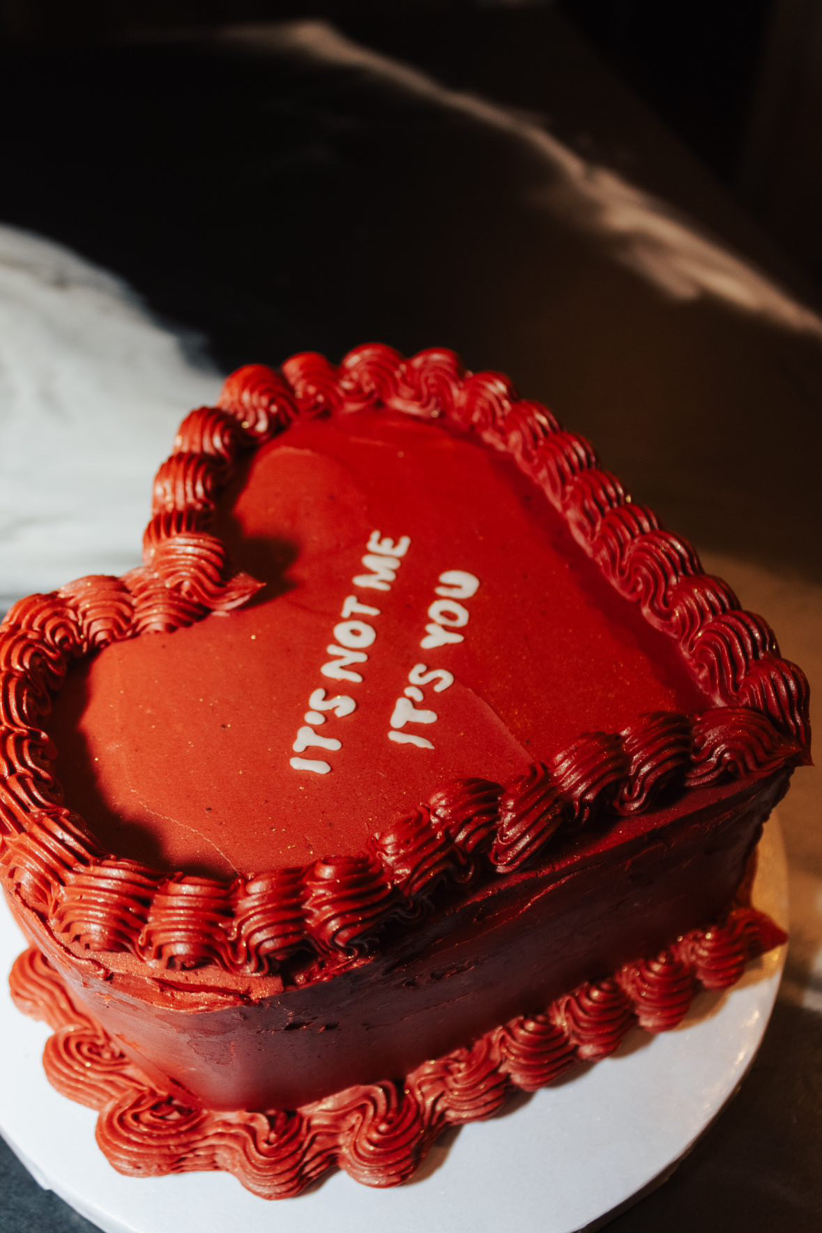 6 Inch Heart Cake
