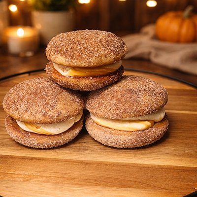 Apple Cider Woopie Pie