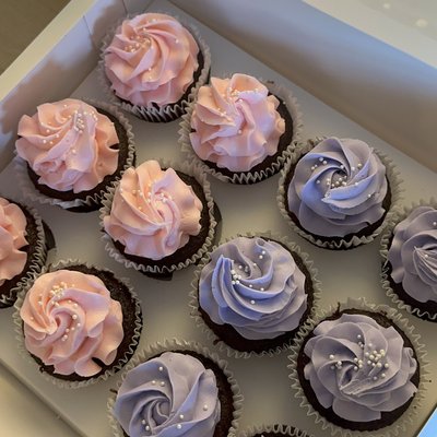 Dozen Basic Cupcakes (up to 2 Colors) 