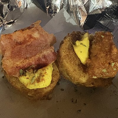 Bacon Frird Devild Eggs