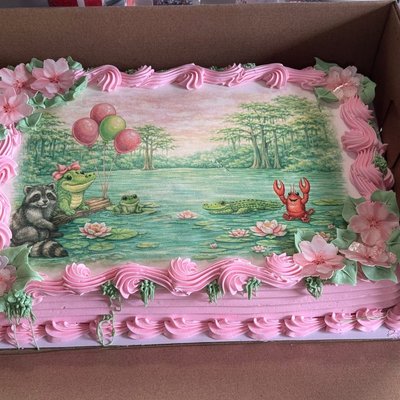 1/4 sheet cake 