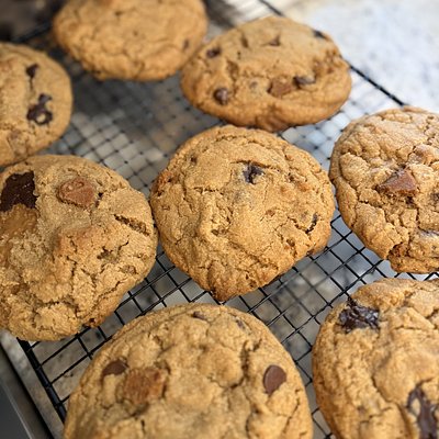 Fresh Milled Chocolate Chip Biscoff Cookie
