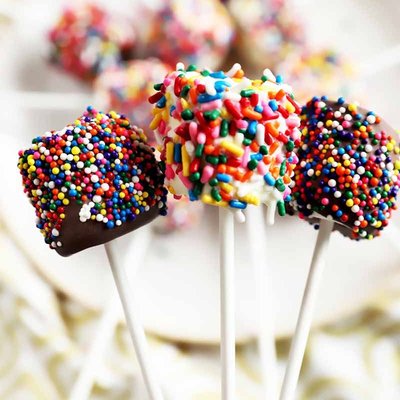 Chocolate Covered Marshmallows 