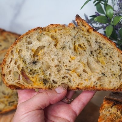 Italian Herb & Cheese Artisan Loaf