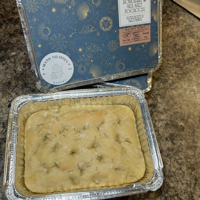 Rosemary & Sea Salt Focaccia Loaf
