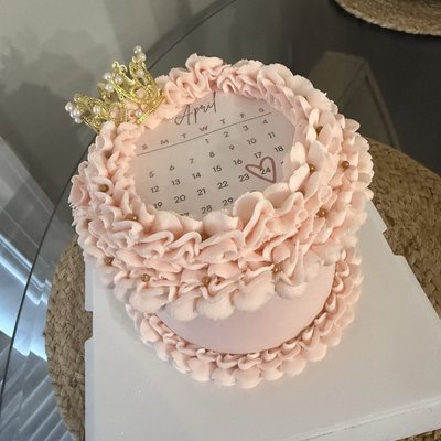 6” Round Cake 