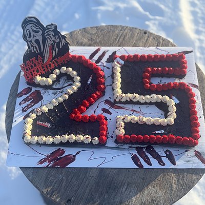 Medium Letter / Number Cookie Cake 