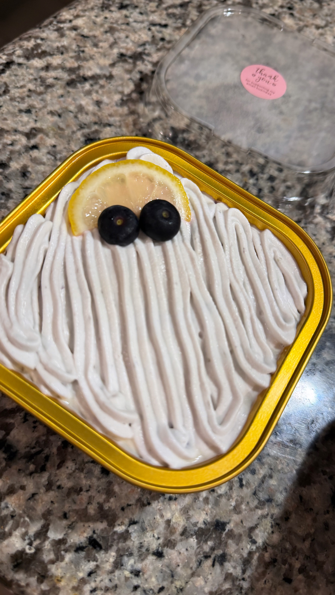 Lemon Blueberry Tres Leches