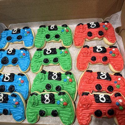 Decorated “buttercream” Cookies 